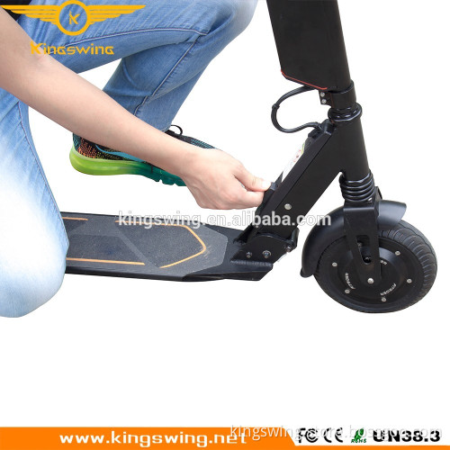 Factory Folding kick scooter electric skateboard CE FCC RoHS UN38.8 certificated two wheel stand up foot scooter